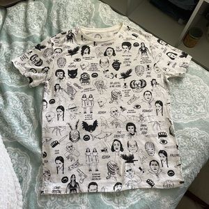 Verameat “Too Busy to Fear” horror tee